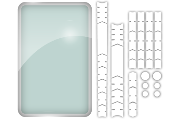 DualDylan-003 - Voll-Rahmen-Schutz-Set