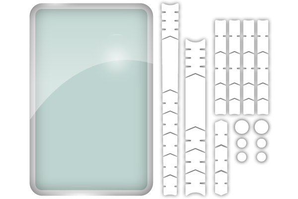 DualDylan-003 - Voll-Rahmen-Schutz-Set