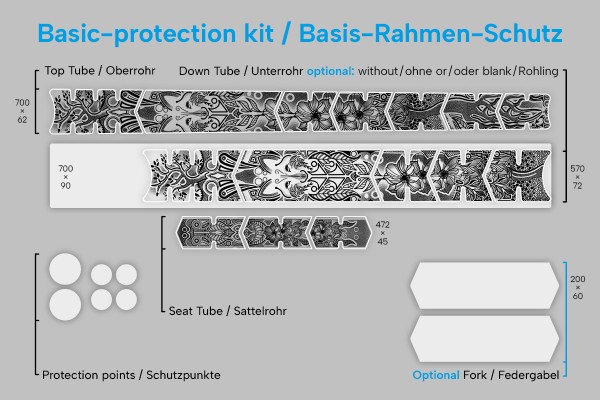 DualDylan-006 - Basis Set, Rahmenschutzfolie